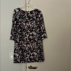 H&M Elegant Floral Long Sleeve Dress